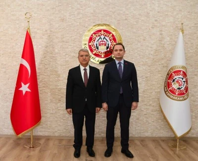 Kurtalan Kaymakamı Salih Başara'ya Hayırlı Olsun Ziyaretleri Devam Ediyor