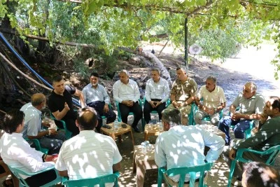 Kurtalan Kaymakamı Serin’den köy ziyaretleri