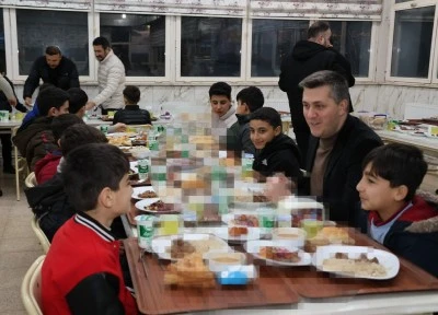 Kurtalan Kaymakamı Serin, &Ouml;ğrencilerle İftar A&ccedil;tı