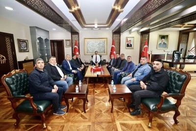 Kurtalan Muhtarlarından Siirt Valisine Ziyaret