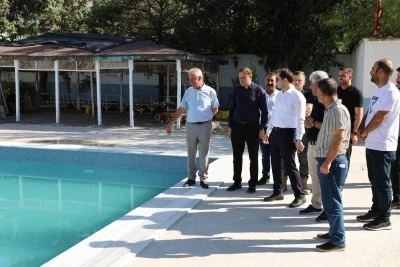Kurtalan Yarı Olimpik A&ccedil;ık Y&uuml;zme Havuzu yenileniyor!