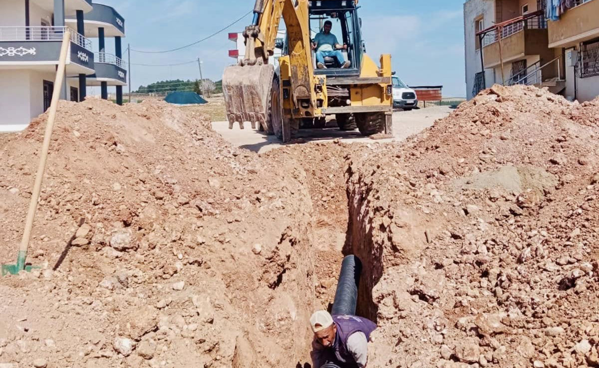 Kurtalan’da Altyapı ve Kanalizasyon Çalışması Yapıldı