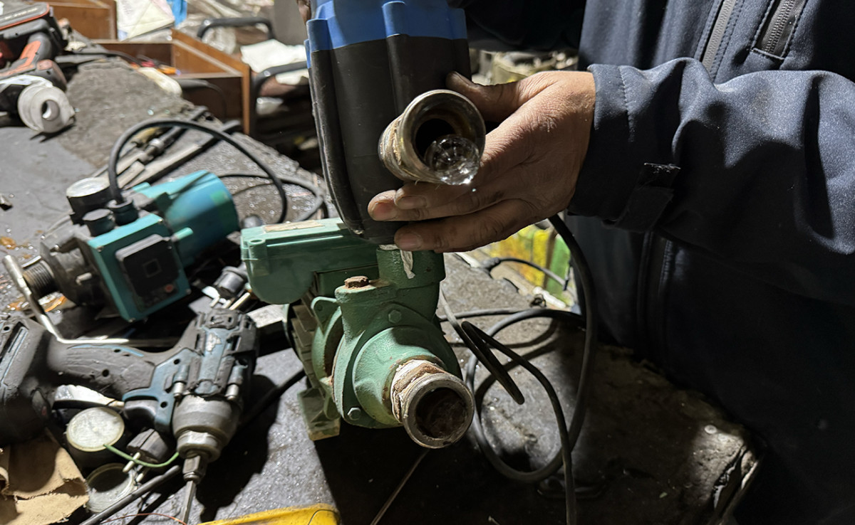 Kurtalan'da Soğuk Hava Su Dinamolarına Zarar Verdi