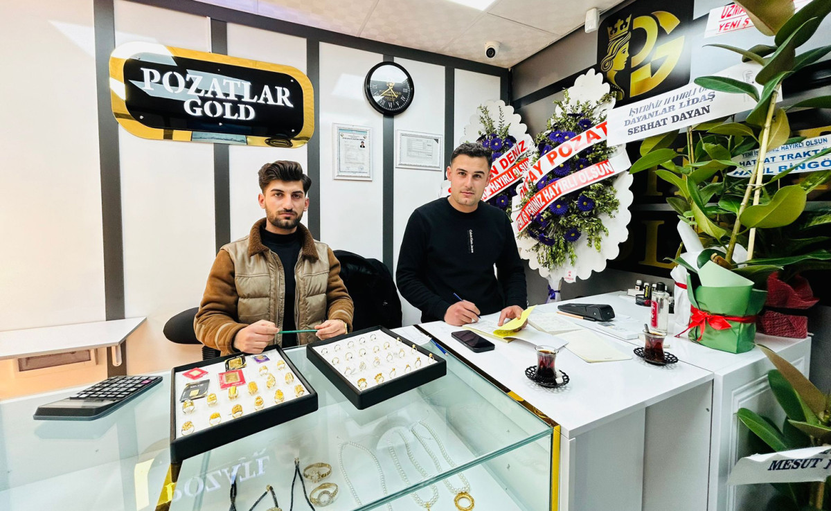 Kurtalan’da yeni kuyumcu hizmete açıldı