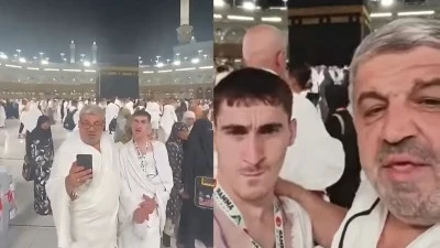Kurtalanlı gencin umre hayali esnafların desteğiyle ger&ccedil;ek oldu