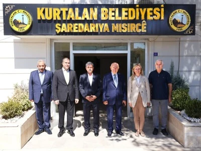Limak Holding y&ouml;neticilerinden Kurtalan Belediyesine ziyaret