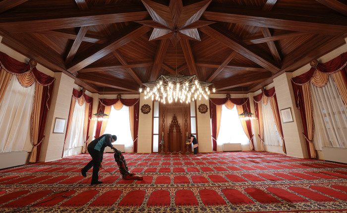 Malatya'da camiler ramazan ayına hazır