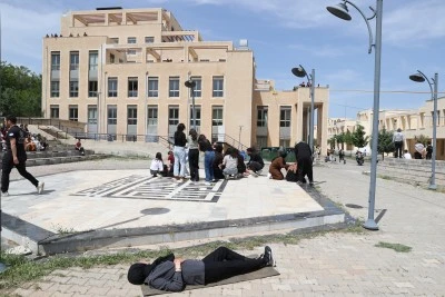 Mardin'de acil durum ve ilk yardım tatbikatı yapıldı