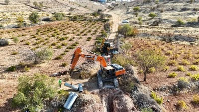 Mardin'de altyapı çalışmaları sürüyor
