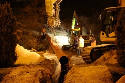 Mardin'de altyapı çalışması