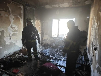 Mardin'de apartmanda çıkan yangın söndürüldü