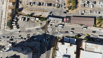 Mardin'de hastane kavşağında düzenleme çalışmaları tamamlandı