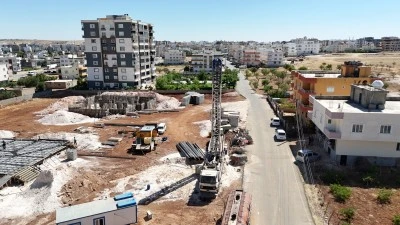 Mardin'de içme suyu sondaj kuyusu çalışması