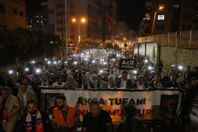 Mardin'de, &quot;Gazze'ye Vefa Yürüyüşü&quot; düzenlendi
