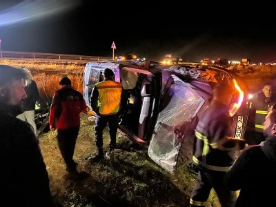 Mardin'de şarampole devrilen cipteki 4 kişi yaralandı