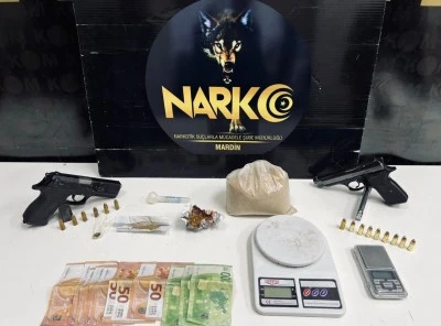 Mardin'de uyuşturucu operasyonunda 8 şüpheli yakalandı