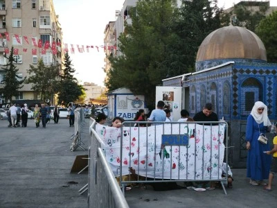 Mardin'de Yeşilay'dan Filistin etkinliği