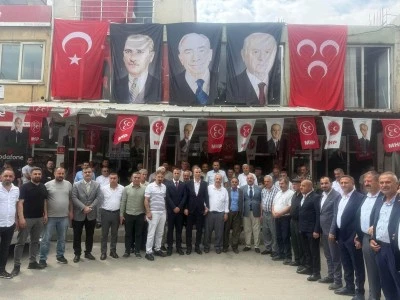 MHP Baykan İl&ccedil;e Başkanlığına M&uuml;barek G&ouml;ktaş Yeniden Se&ccedil;ildi