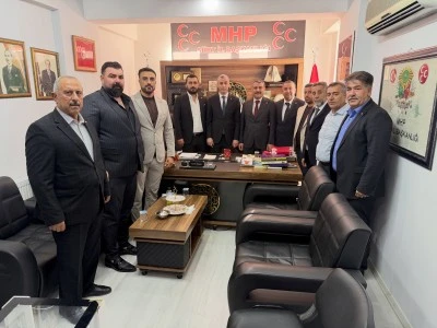MHP Diyarbakır İl Başkanı &Ouml;zcoşkun&rsquo;dan Siirt teşkilatına ziyaret