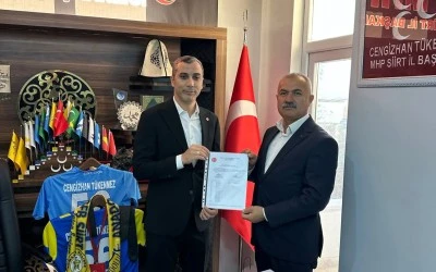 MHP Pervari İlçe Başkanlığına Ferset Çiftçi atandı