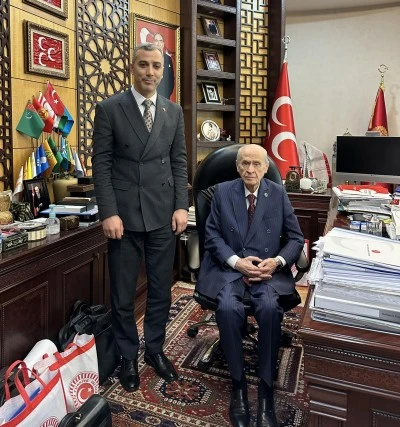 MHP Siirt İl Başkanı, Devlet Bahçeli’yi Ziyaret Etti