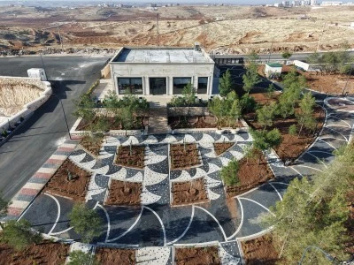 Midyat Belediye Başkanı Şahin mesire alanı çalışmalarını inceledi