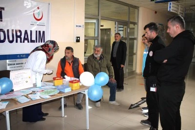 Midyat'ta Dünya Diyabet Günü etkinliği düzenlendi