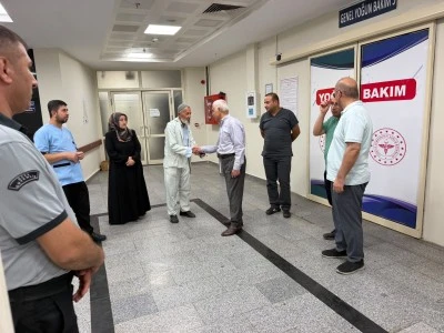 Milletvekili G&uuml;l&rsquo;den Siirt'te Hasta Ziyareti