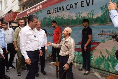 Milletvekili Nasıroğlu esnaf ve vatandaşlarla buluştu