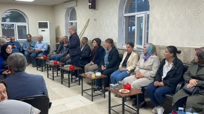 Milletvekili Sarıtaş ve Eşbaşkan Aktin’den Taziye Ziyareti