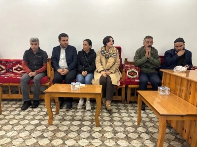 Milletvekili Sarıtaş, vefat eden Eşbaşkanın taziyesine katıldı