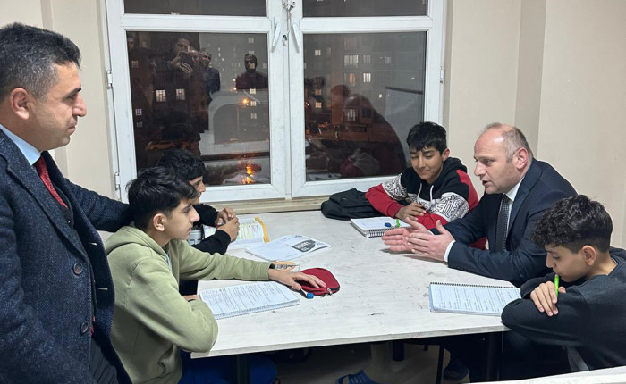 Milli Eğitim Müdürü Sadoğlu'ndan Kurtalan'da Pansiyon Ziyareti