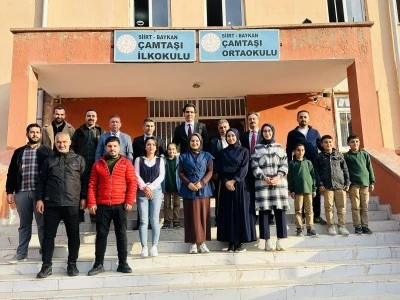 Milli Eğitim Müdürü Saz Baykan’da Çalışmaları İnceledi