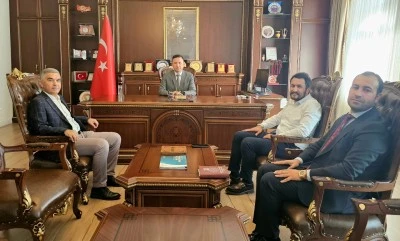 Müdürlerden Pervari Kaymakamı’na Ziyaret