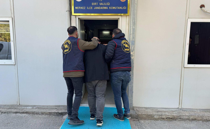 Müebbet hükümlüsü firari Siirt’te yakalandı