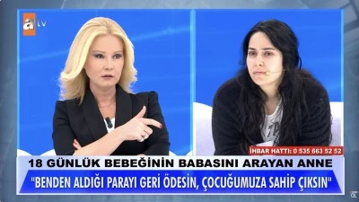 M&uuml;ge Anlı&rsquo;da Şoke Eden Olay! 18 G&uuml;nl&uuml;k Bebeğinin Babasını Arıyor