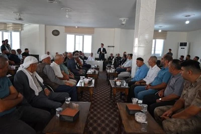 Nusaybin'de husumetli aileler barıştırıldı