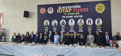 Nusaybin'de kitap fuar açıldı