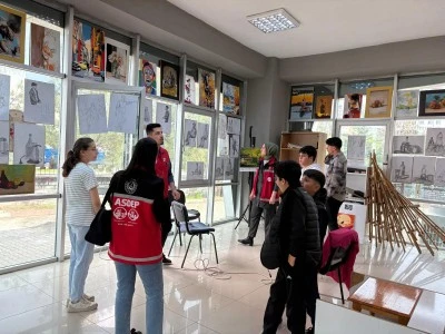 ODES Projesi Kapsamında &Ccedil;ocuklar Kurtalan İl&ccedil;esini Ziyaret Etti