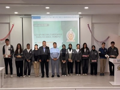 Ödüllü Kitap Okuma Yarışması Düzenlendi