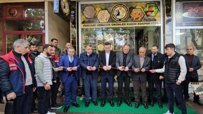 Organik Ürünler Kadın Kooperatifi Hizmete Açıldı