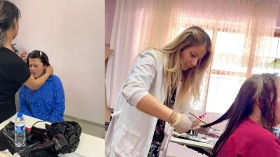&Ouml;zel bireylere kuaf&ouml;rl&uuml;k hizmeti sunuldu