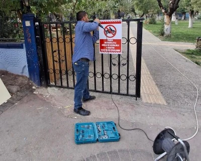 Parklara Motorlu Araç Girişi Yasaklandı!