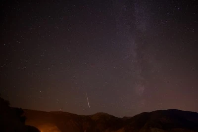 Perseid Meteor Yağmuru G&ouml;r&uuml;nt&uuml;lendi