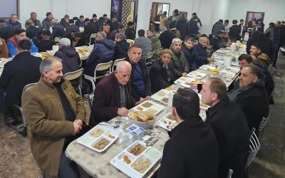 Pervari&rsquo;de Merhum Asker Abd&uuml;laziz Kurt Anısına İftar Programı