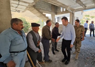 Pervari Kaymakamı Ahmet Gülderen Kovanağzı Köyü’nde Vatandaşlarla Buluştu