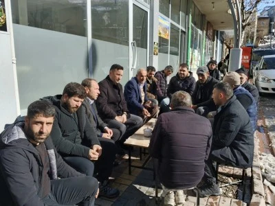 Pervari Kaymakamı Vatandaş ve Esnafla Bir Araya Geldi