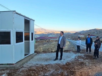 Pervari–Siirt Yolunda Yeni Otobüs Durakları Tamamlandı