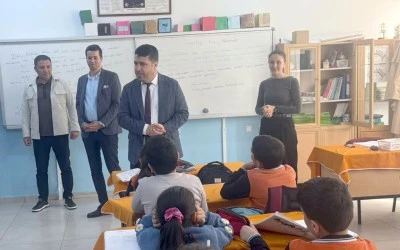 Polat, Okullarda Eğitim S&uuml;recini Yerinde İnceledi