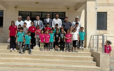 Polat’tan köy okuluna ziyaret